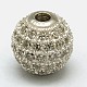 Runde 925 Sterling Silber Perlen STER-O021-01-10mm-2