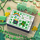Saint Patrick's Day Stanzschablonen aus Kohlenstoffstahl DIY-WH0309-1597-5