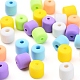 6 Colors Polymer Clay Bead Strands CLAY-YW0001-18-5