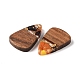 Подвески из смолы и дерева WOOD-S061-02N-2