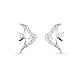 TINYSAND Vintage Style 925 Sterling Silver Tropical Fish Studs Earrings TS-E242-S-2