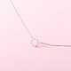 Кольцо кубический цирконий кулон ожерелье для девочек-женщин NJEW-BB44432-B-2