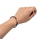 Leder Schnur Armband machen MAK-F025-A02-4