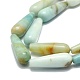 Brins de perles d'amazonite de fleurs naturelles G-E576-36-3