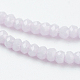 Chapelets de perles en verre imitation jade EGLA-K010-C04-3