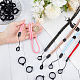 Набор для самостоятельного изготовления шнурка для ожерелья с защитой от потери DIY-GF0008-77-3