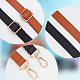 WADORN 2Pcs 2 Colors PU Imitation Leather Adjustable Bag Straps DIY-WR0003-13C-3