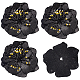 3d нашивки с цветочными блестками PATC-WH0012-01C-1