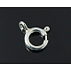 925 Sterling Silver Spring Ring Clasps STER-A007-24D-1