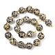 Природные яшмы далматин бисер нитей G-C249-A02-16mm-4