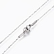 304 Stainless Steel Chain Necklaces NJEW-F248-06A-P-2