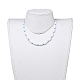 (Schmuckpartys im Fabrikverkauf) Halsketten mit Glasperlen NJEW-JN02596-04-4