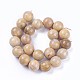 Chapelets de perles de sunstone naturelle naturelles G-F607-13-2