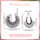 24шт 2 стиля подвески из цинкового сплава в тибетском стиле FIND-DR0001-47-2