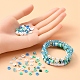 Kit per la creazione di braccialetti con lettere fai da te e imitazione di perle e perline heishi DIY-YW0005-23C-6