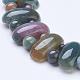 Colliers avec perles en agate indienne naturelle NJEW-G919-01-3