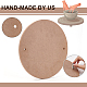 BENECREAT 1.18inch Diameter Pottery Wheel Bats CELT-WH0001-04-3