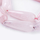Fili di perline quarzo roso  naturale  G-A175E-A06-3