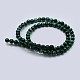 Natural Malachite Beads Strands G-F571-27AB2-5mm-2