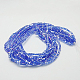 Electroplate Glass Beads Strands EGLA-D018-4x4mm-79-2