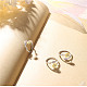 Shegrace 925 anillos ajustables de plata esterlina JR820A-02-5