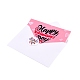 Rectangle Paper Greeting Cards DIY-F096-09-3