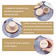 Round Wooden Storage Boxes Ring Box CON-WH0079-88-6