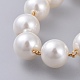 Acryl nachgeahmt Perlenarmbänder BJEW-JB04579-2