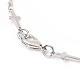 Stainless Steel Link Necklaces NJEW-JN02211-3