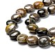 Brins de perles de jaspe bourdon naturel G-F691-03-3