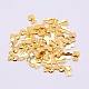 合金カボション  ネイルアートの装飾の付属品  クマ  カドミウムフリー＆鉛フリー  ゴールドカラー  9x6x2mm  100個/袋 MRMJ-WH0068-17G-RS-1
