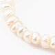 Anneaux extensibles en perles naturelles RJEW-JR00329-02-3