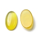 Cabochons en agate jaune naturelle G-A029-01-02-2