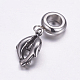 304 Stainless Steel European Dangle Charms OPDL-G005-09AS-1