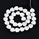ABS Plastic Imitation Pearl Beads Strands KY-N015-09-B01-2