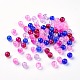 Baking Painted Crackle Glass Beads DGLA-X0006-6mm-02-2