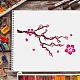 Пластиковые многоразовые шаблоны трафаретов для рисования DIY-WH0172-307-6