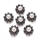 Ciondoli di perle di vetro FIND-R086-05F-1