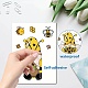 CRASPIRE 8 Styles Gnome Bee Window Decals Cute Sunflower Dwarf Stickers Wall Clings Peel and Stick PVC Waterproof Self Adhesive Decor for Fridge Bedroom Living Room Kitchen Store Dorm Classroom DIY-WH0345-102-3