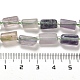 天然石蛍石ビーズ連売り  シードビーズで  多面カット  コラム  8.5~11x5.5~6.5mm  穴：1mm  約14~15個/連  7.48''（19センチメートル） G-N327-06-20-5