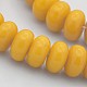 Mixed Style Solid Colour Resin Beads Strands RESI-O002-M-3