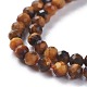 Natural Yellow Tiger Eye Beads Strands X-G-A026-A15-3mm-3