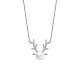 925 Sterling Silver Pendant Necklaces NJEW-BB60510-A-5