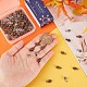 SUNNYCLUE 1 Box 90Pcs 3 Colors Thanksgiving Charms Pine Cone Charms Bulk Tiny Pinecone Fall Autumn Harvest Charm for Jewelry Making Charms DIY Earrings Bracelet Necklace Craft Christmas Party Decor FIND-SC0004-52-3