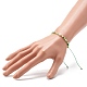 Bracelets de perles tressées en fil de nylon BJEW-JB06449-01-3