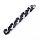 Handmade Imitation Gemstone Style Acrylic Curb Chains AJEW-JB00523-4