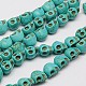 Chapelets de perles en turquoise synthétique TURQ-G113-10x12mm-05-2