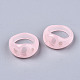 樹脂フィンガー指輪  模造ゼリー  ピンク  usサイズ7（17.3mm） X-RJEW-N033-008-C02-2