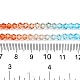 Градиентные цветные стеклянные бусины X1-DGLA-A039-T6mm-A016-5