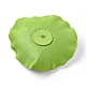 Fleurs de lotus en plastique artificiel AJEW-WH0109-98C-03-2